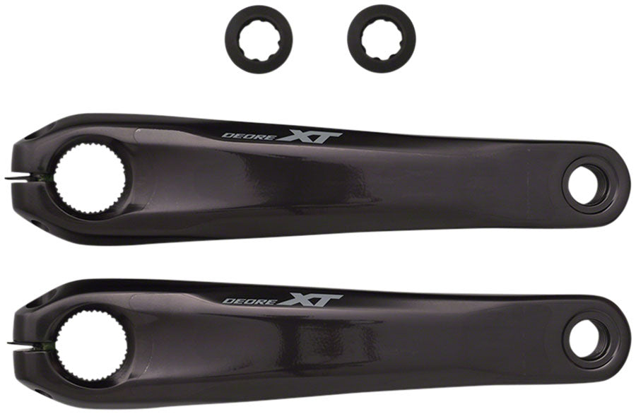 Shimano Deore XT FC-M8150 Ebike Crank Arm Set 170mm Hollowtech II Crankset Black