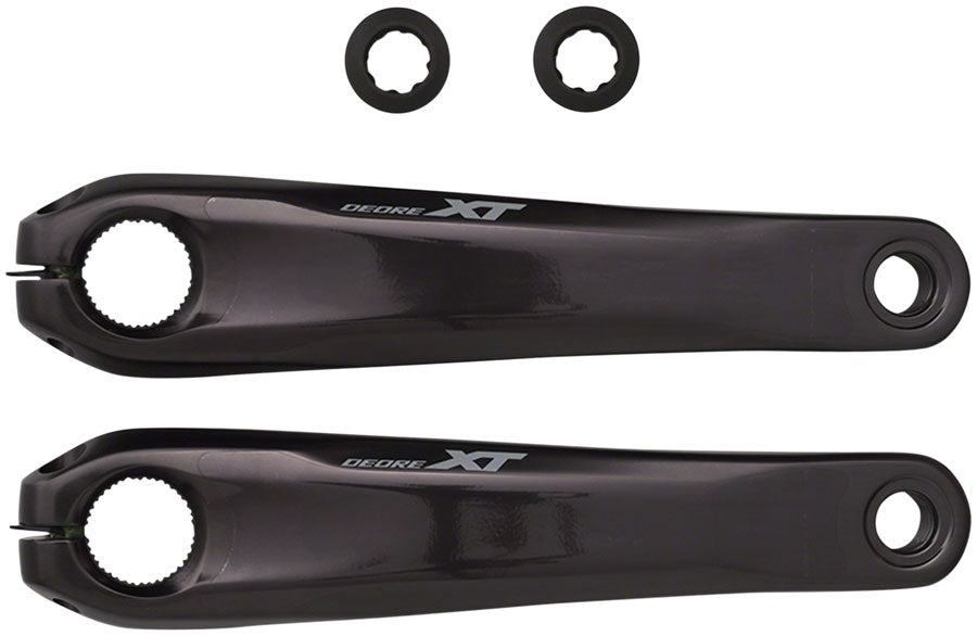 Shimano Deore XT FC-M8150 eMTB Crank Arm Set 160mm Hollowtech II Crankset Black