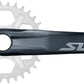 Shimano SLX FC-M7130-1 Crankset - 175mm, 12-Speed, Direct Mount, Hollowtech II, Black