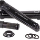 We The People Logic Crankset - 165mm, Mid Bottom Bracket Included, Black