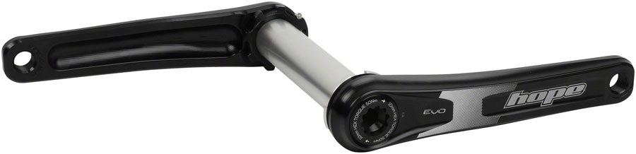 Hope Evo Fat Bike Crankset - 175mm, Direct Mount, 30mm Spindle, For 190/197mm Rear Spacing, Black