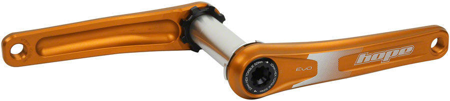 Hope Evo 170mm 9-Speed 30 mm Spindle Crankset Orange