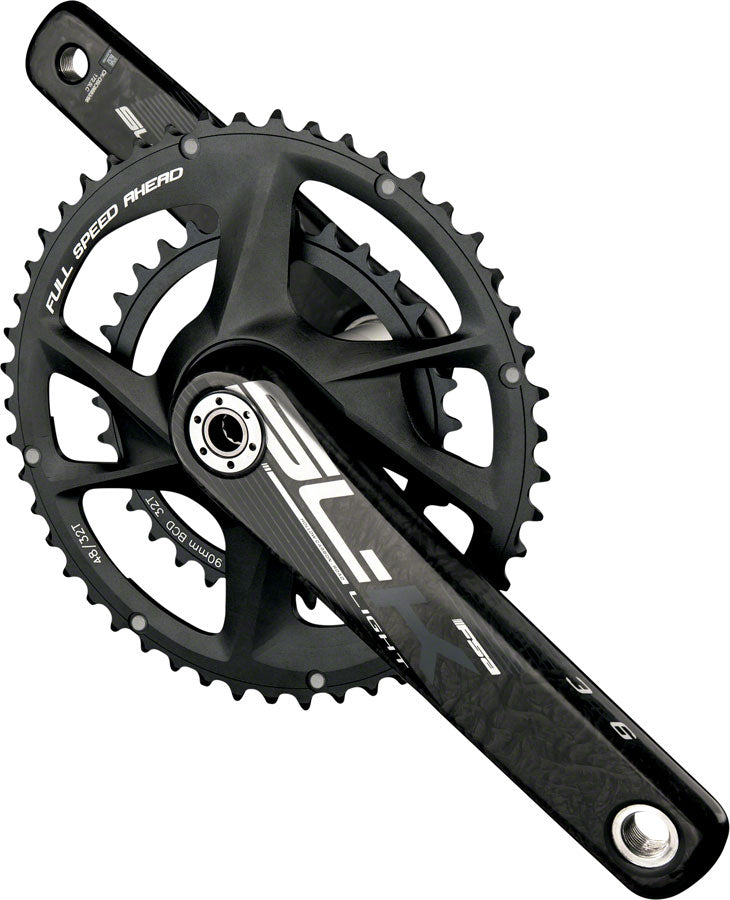 FSA SL-K Modular 175mm 46/30T 11/12-Speed 386 EVO Crankset Black