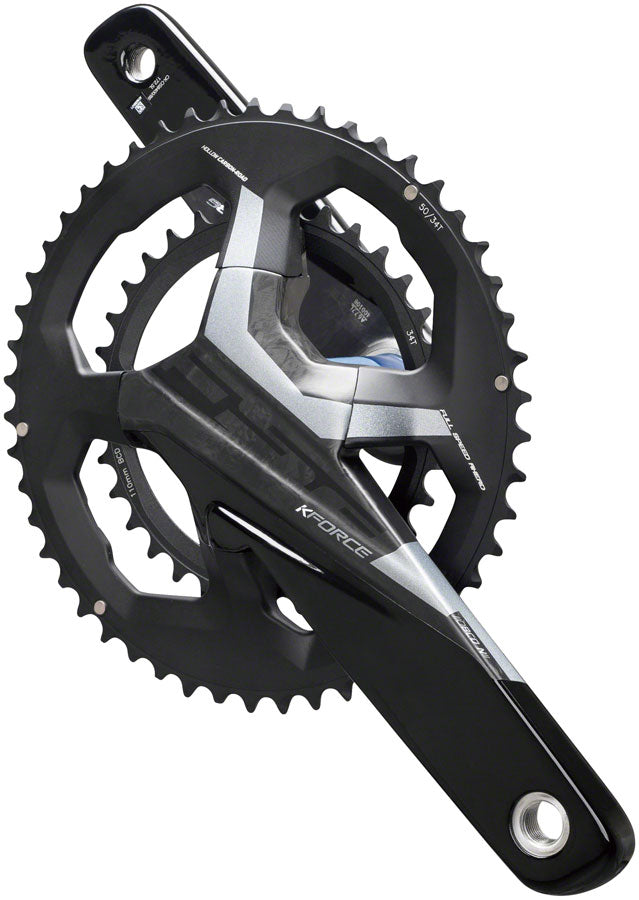 FSA K-Force WE 175mm 50/34T 11/12-Speed 386 EVO Crankset Black