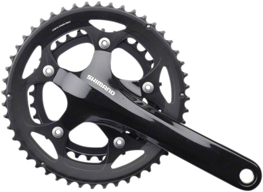 Shimano Tiagra FC-R460 175mm 48/34T 10-Speed Hollowtech II Crankset Black