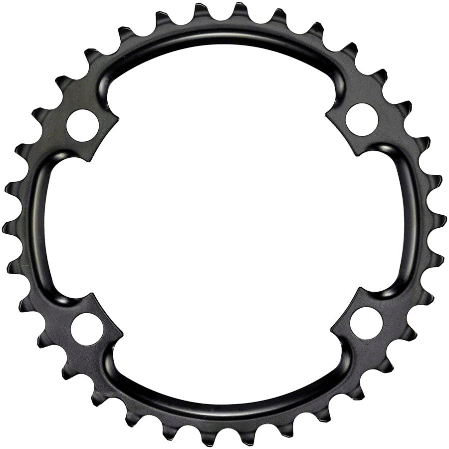 SRAM 11-Speed 34t 110mm Asymmetric BCD Steel Chainring, Black