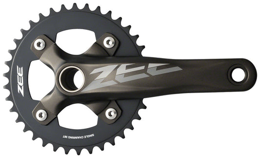 Shimano ZEE FC-M640 Crankset - 170mm, 10-Speed, 36t, 104 BCD, Hollowtech II Spindle Interface, Includes 68/73 Bottom Bracket, Black