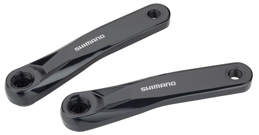 Shimano STEPS FC-E5010 Ebike Crank Arm Set 170mm Square Taper Crankset Black