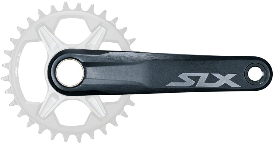 Shimano SLX FC-M7100-1 175mm 12-Speed Hollowtech II Crankset Black