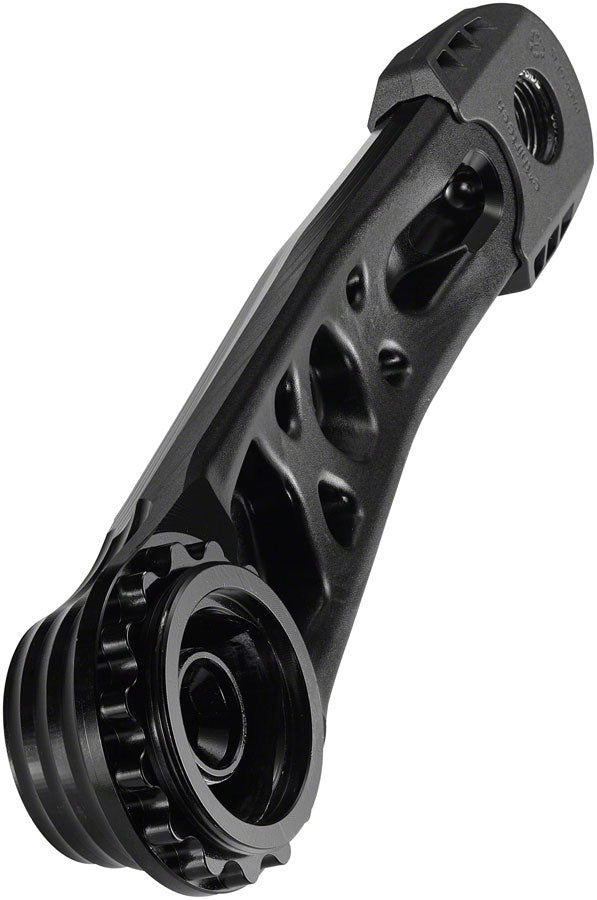 e*thirteen Helix R 165mm 12-Speed 30 mm Spindle Crankset Black