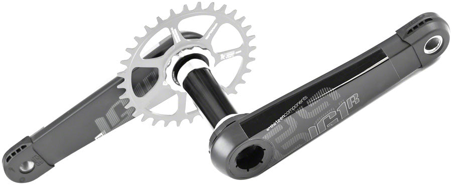 e*thirteen LG1 Race Carbon 170mm 10-Speed 30 mm Spindle Crankset Black