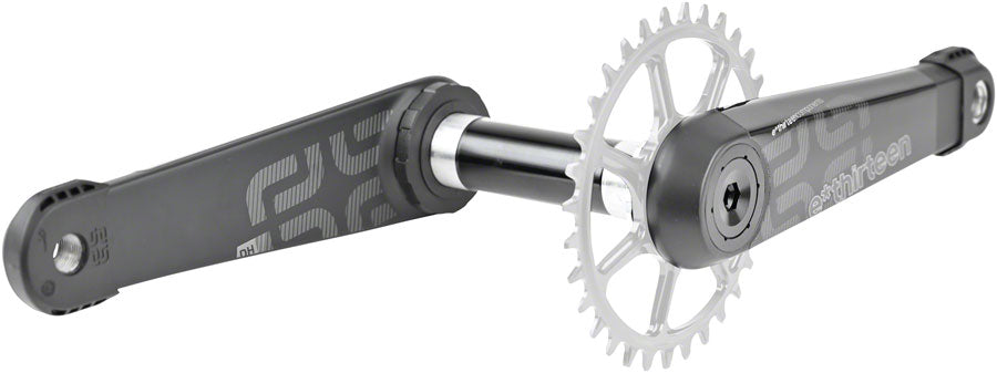 e*thirteen LG1 Race Carbon 170mm 10-Speed 30 mm Spindle Crankset Black