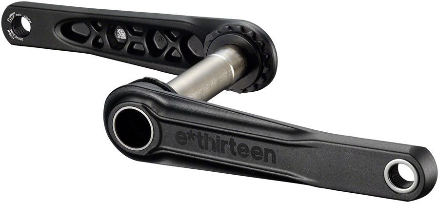 e*thirteen Helix 170mm 07-12T 11-Speed 24 mm Spindle Crankset Black