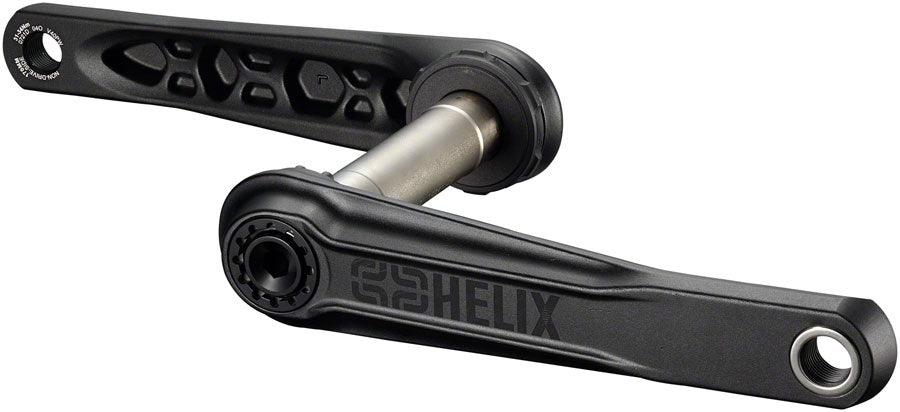 e*thirteen Helix 170mm 07-12T 11-Speed 24 mm Spindle Crankset Black