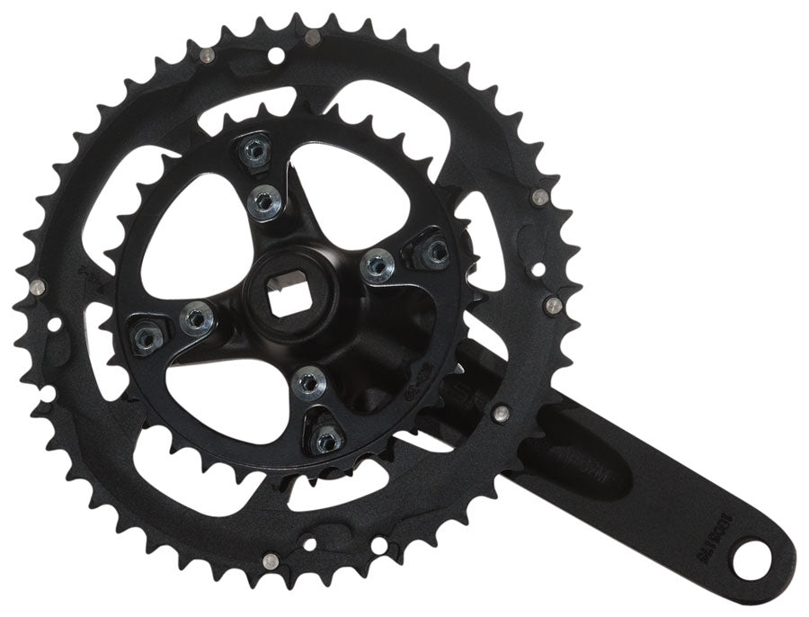 SAMOX G3s 170mm 48/32T 10-Speed Square Taper Crankset Black
