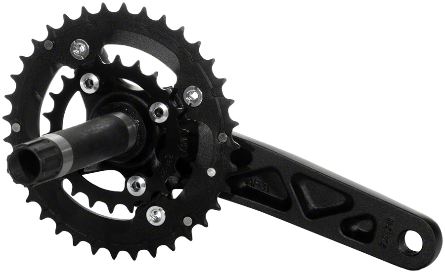 SAMOX X3 175mm 36/22T 10-Speed 24 mm Spindle Crankset Black