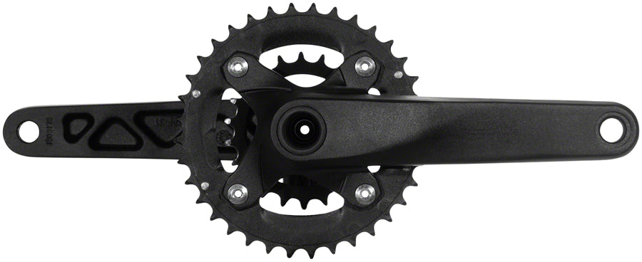 SAMOX X3 175mm 36/22T 10-Speed 24 mm Spindle Crankset Black