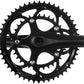 SAMOX R3s 170mm 50/34T 10-Speed Square Taper Crankset Black