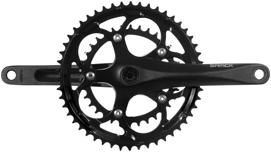 SAMOX R3s 175mm 50/34T 10-Speed Square Taper Crankset Black