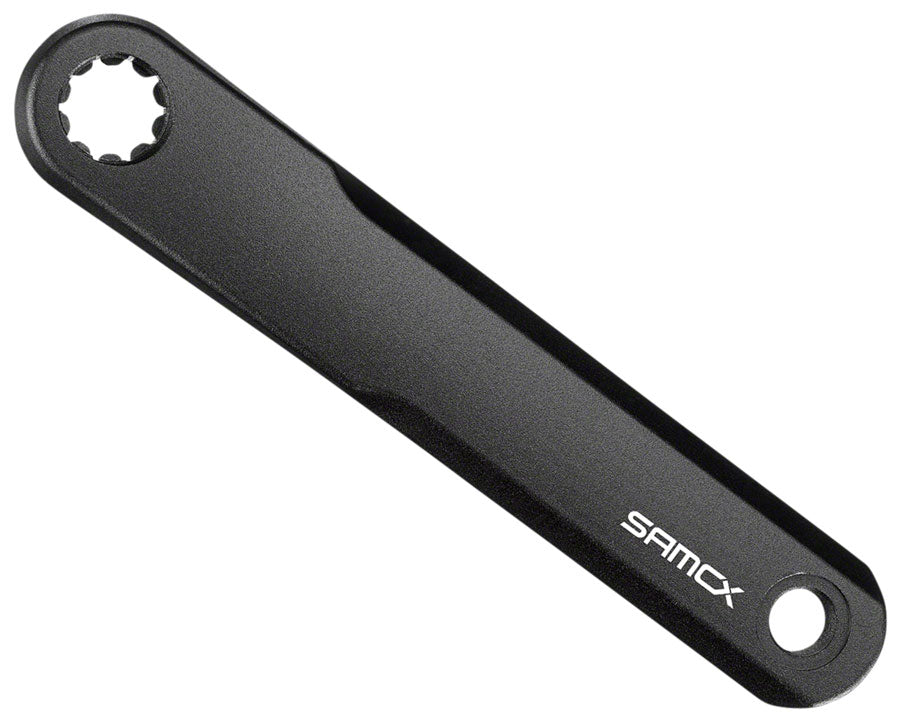 Samox E3 BO Ebike Crank Arm Set - 160mm, Bosch GEN 2/ Yamaha (ISIS Spindle), 15mm offset, Black