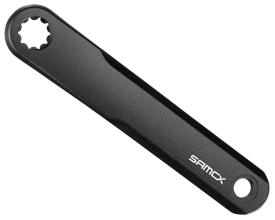 Samox E3 BR Ebike Crank Arm Set - 160mm, Specialized w/BROSE (ISIS Spindle), 0mm offset Right / 5mm offset Left, Black