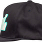 Teravail Daydreamer Hat - Black/Cream/Emerald, One Size