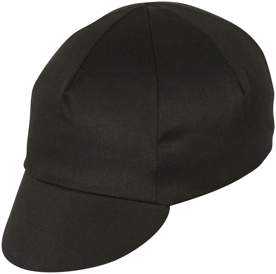 Pace Sportswear Traditional Cycling Cap - Black, One Size