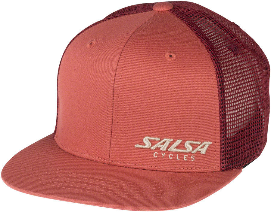 Salsa Block Hat - Red Clay, Burgundy, Adjustable