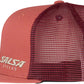 Salsa Block Hat - Red Clay, Burgundy, Adjustable