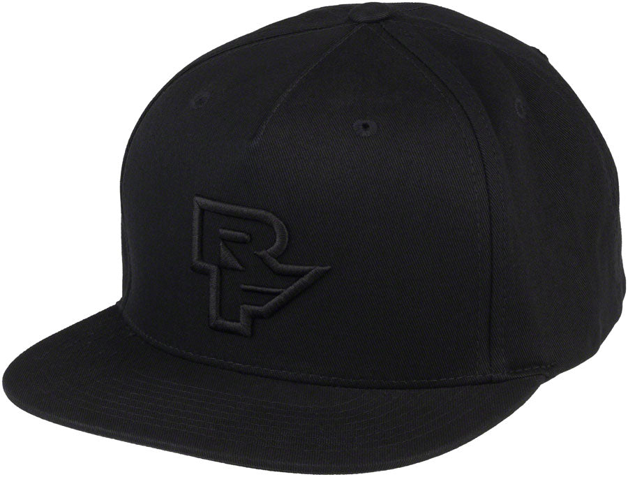 RaceFace Classic Logo Snapback Hat - Black, One Size