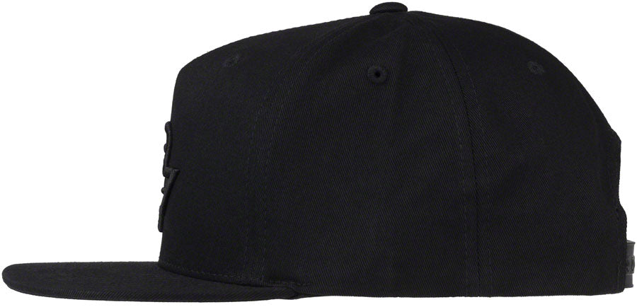 RaceFace Classic Logo Snapback Hat - Black, One Size