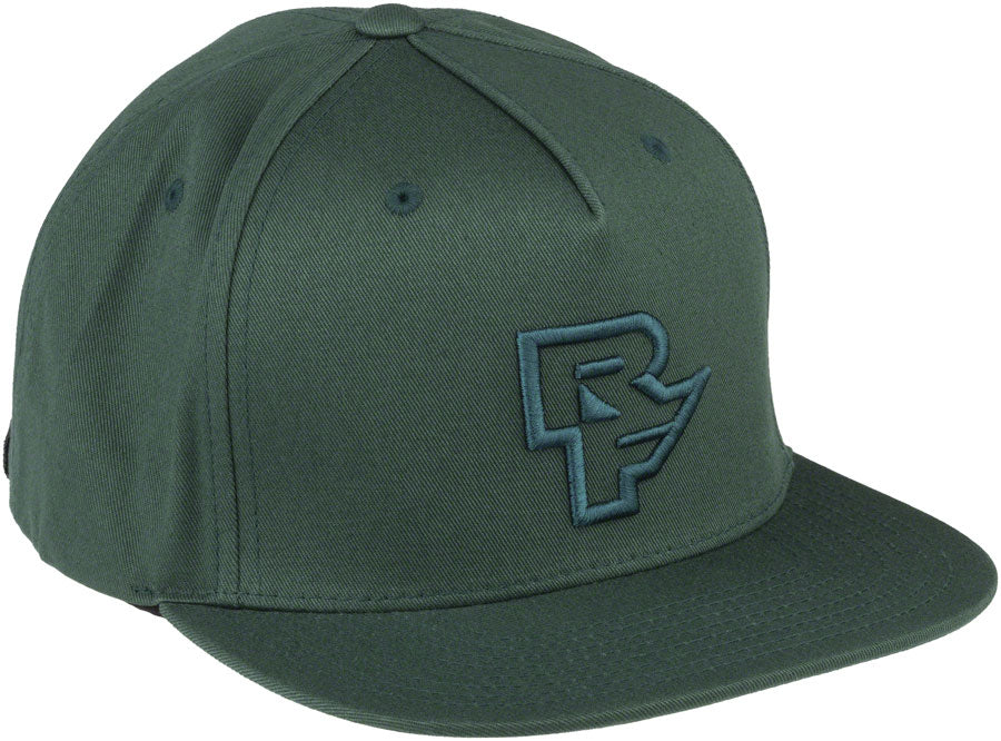 RaceFace Classic Logo Snapback Hat - Pine, One Size