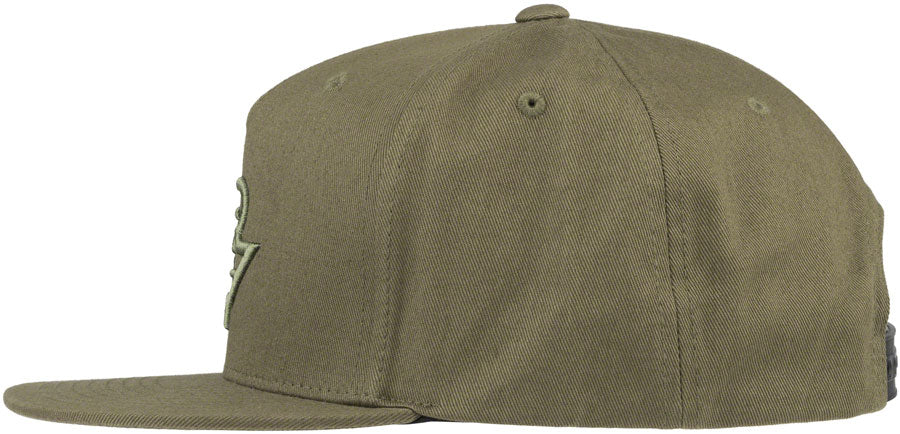 RaceFace Classic Logo Snapback Hat - Olive, One Size
