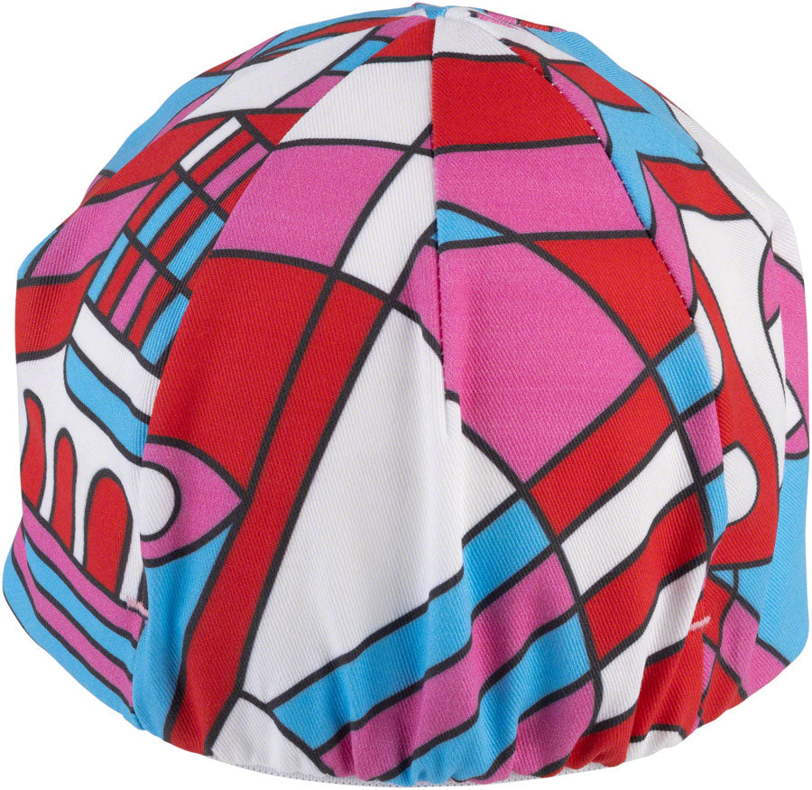 All-City Parthenon Party Cycling Cap - Pink, Red, Blue, Black, One Size