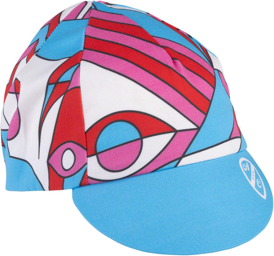 All-City Parthenon Party Cycling Cap - Pink, Red, Blue, Black, One Size