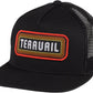 Teravail Scroll Trucker Hat - Black, One Size