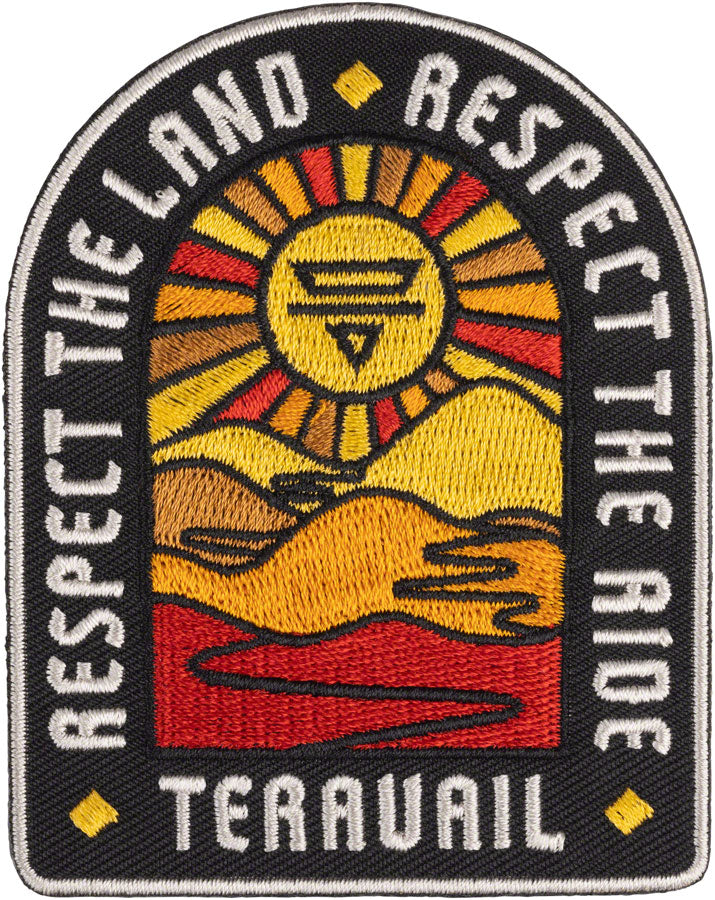 Teravail Landmark Patch - Black/Red/Orange/Yellow