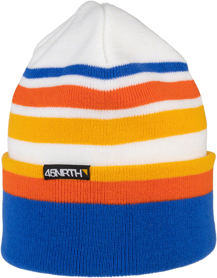 45NRTH Dawning Beanie - Goldenrod, Orange, Royal, One Size