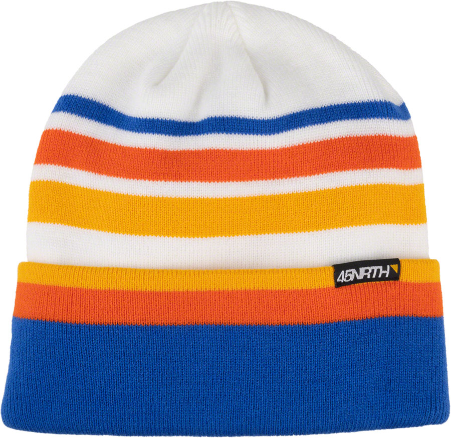 45NRTH Dawning Beanie - Goldenrod, Orange, Royal, One Size