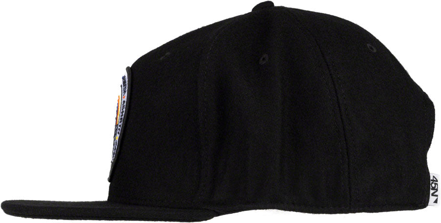 45NRTH Winter Wonder Wool Snapback Hat - Black, Adjustable