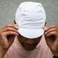 Pace Sportswear Hex-Tek Cycling Cap - UPF 50 Plus, White, MD/LG