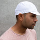 Pace Sportswear Hex-Tek Cycling Cap - UPF 50 Plus, White, MD/LG