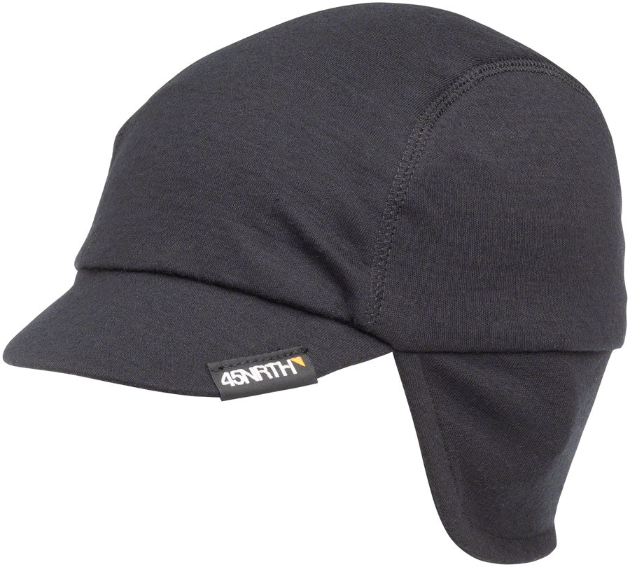 45NRTH Greazy Cycling Cap - Black, Small/Medium