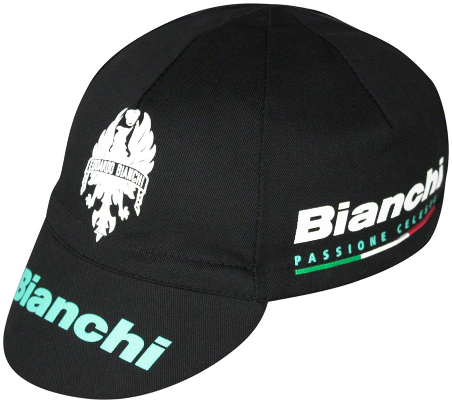 Pace Sportswear Bianchi Cycling Cap - Black, One Size