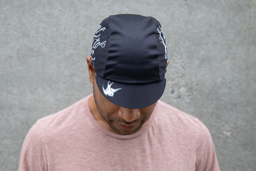 Pace Sportswear Hex-Tek Cycling Cap - UPF 50 Plus, Live to Ride IV, One Size