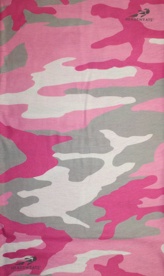 Headsweats Ultra Band Multi-Purpose Headband - Full, Pink Camo, One Size