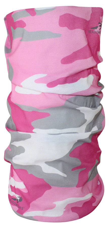 Headsweats Ultra Band Multi-Purpose Headband - Full, Pink Camo, One Size