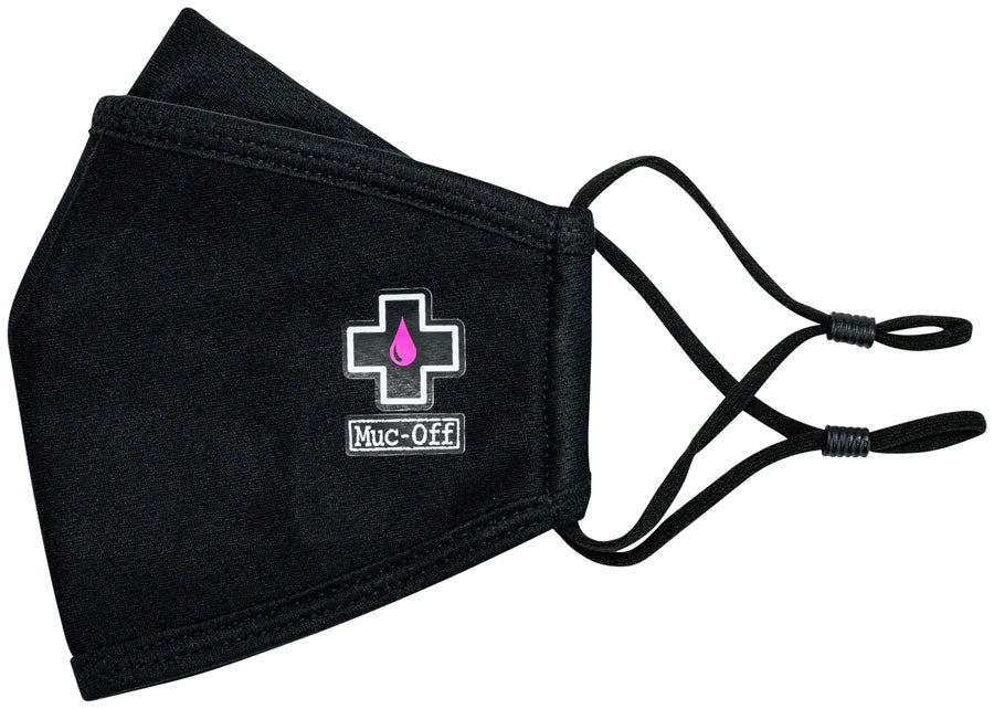 Muc-Off Reusable Face Mask - Black, Large