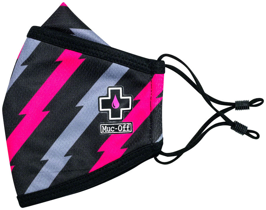 Muc-Off Reusable Face Mask - Bolt, Small