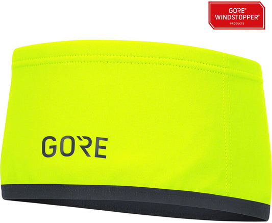 GORE M WINDSTOPPER Headband - Neon Yellow, One Size